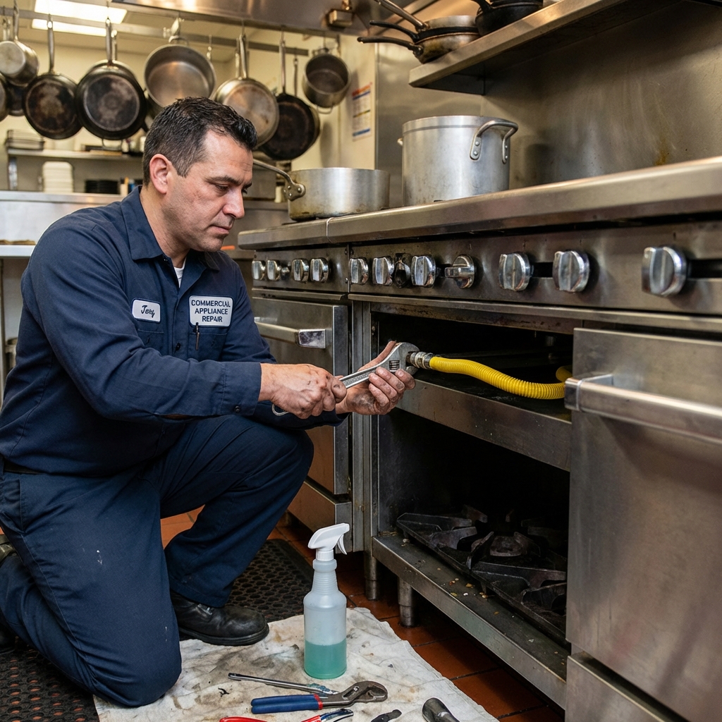 Gas Cooking Range Repair Dubai