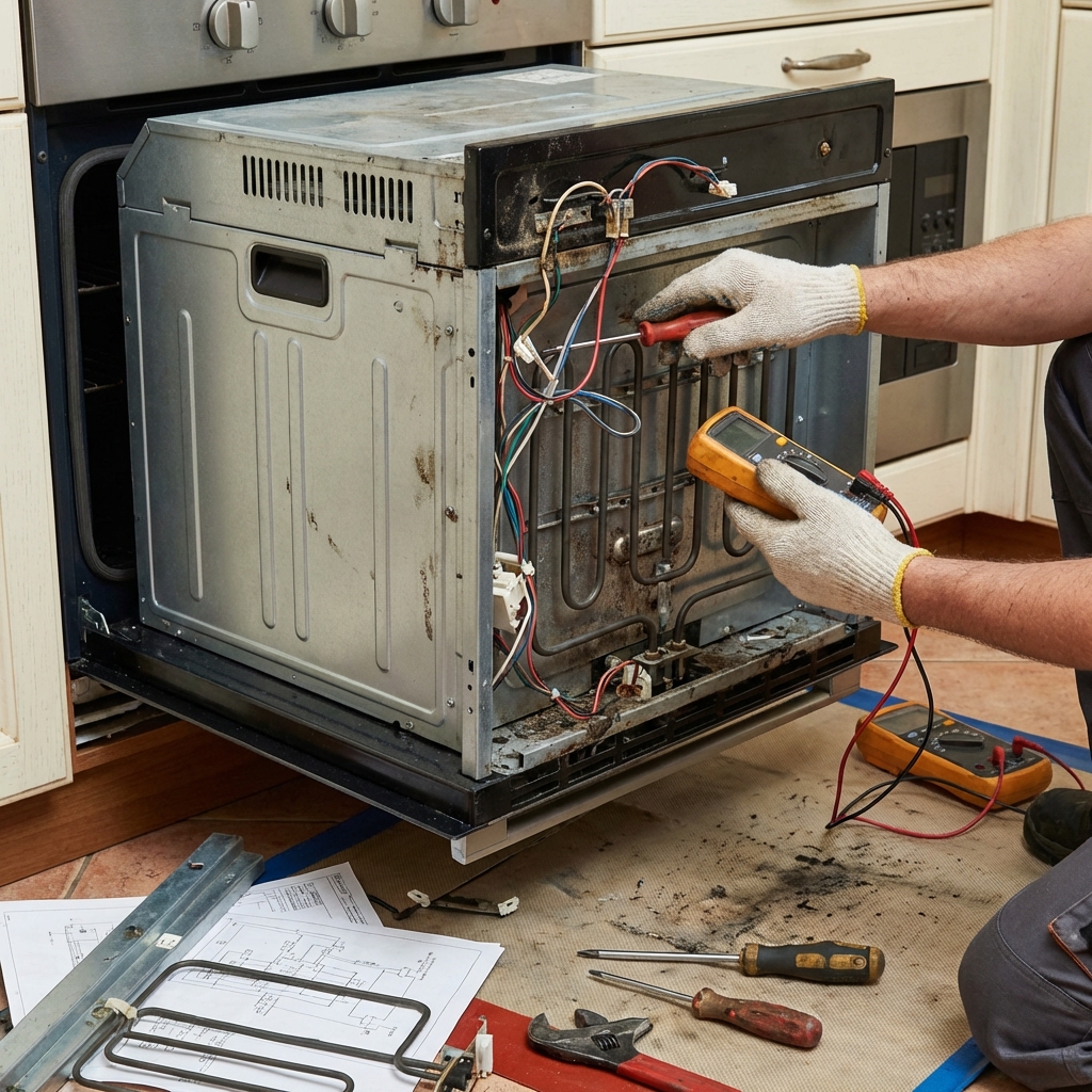 LG Cooking Range Repair